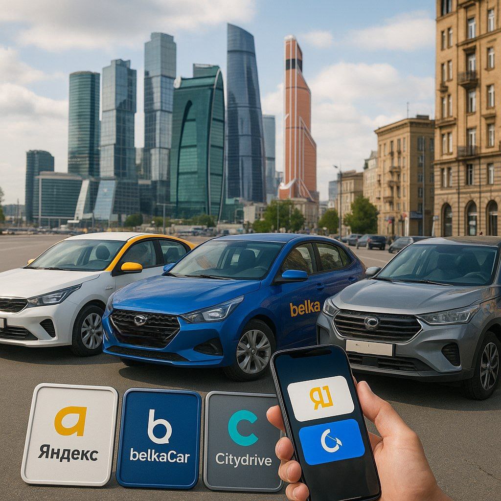 Сравнение сервисов каршеринга