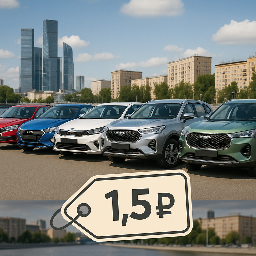 Лучшие автомобили до 1.5 млн рублей
